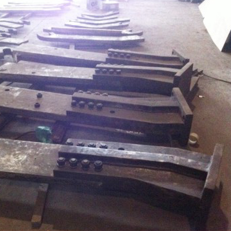 Welded Structural Steel Support Arm para sa Mabibigat na Pagkarga
